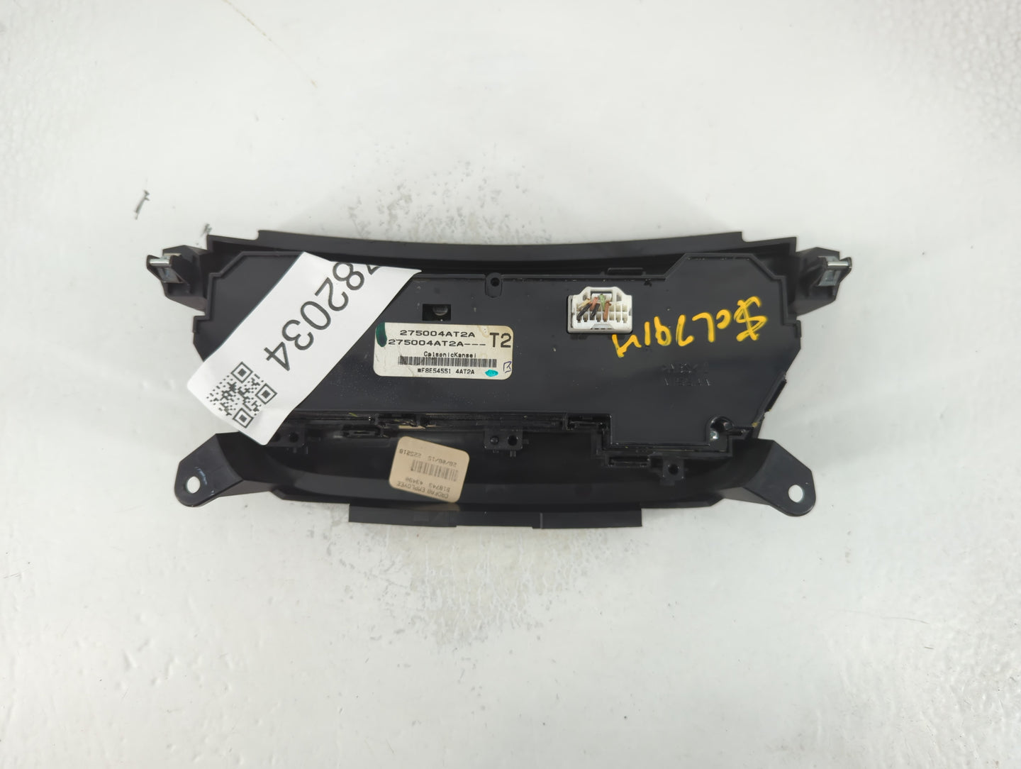 2015-2017 Nissan Sentra Climate Control Module Temperature AC/Heater Replacement P/N:275004AT2A Fits Fits 2015 2016 2017 OEM