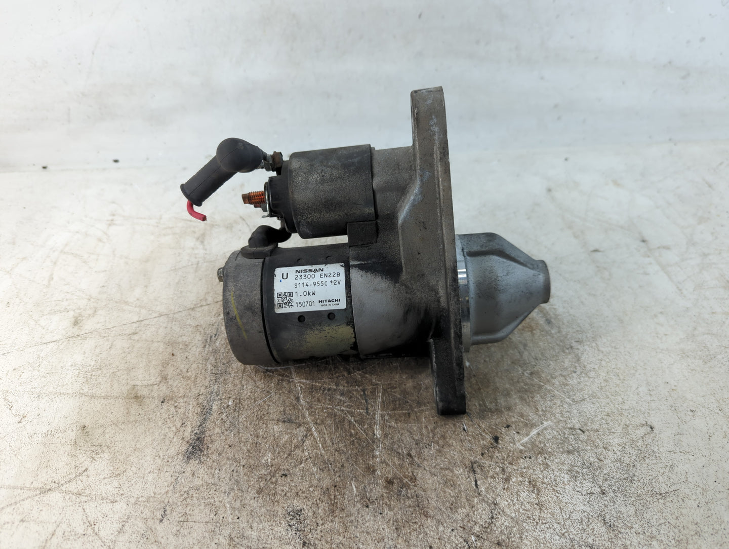 2013-2019 Nissan Sentra Car Starter Motor Solenoid OEM P/N:23300 EN22B Fits Fits 2013 2014 2015 2016 2017 2018 2019 2020 OEM