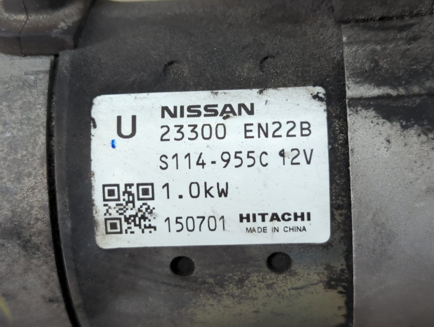 2013-2019 Nissan Sentra Car Starter Motor Solenoid OEM P/N:23300 EN22B Fits Fits 2013 2014 2015 2016 2017 2018 2019 2020 OEM