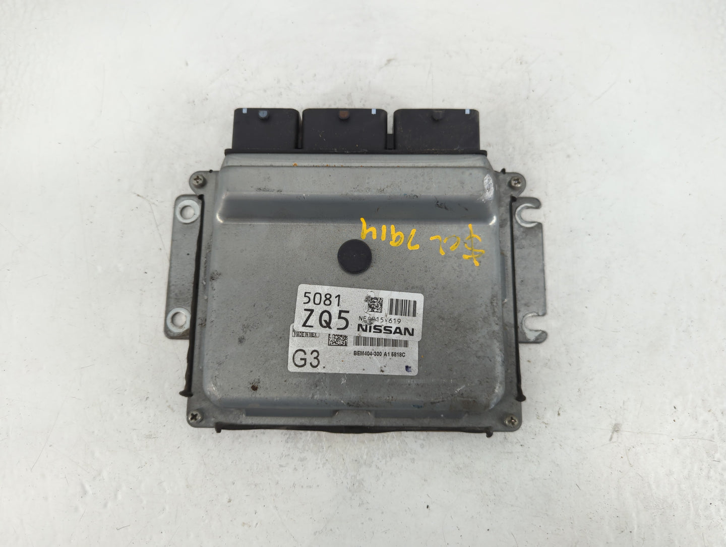 2013-2015 Nissan Sentra PCM Engine Control Computer ECU ECM PCU OEM P/N:7292ZQ5 NEC011-619 Fits Fits 2013 2014 2015 OEM Used