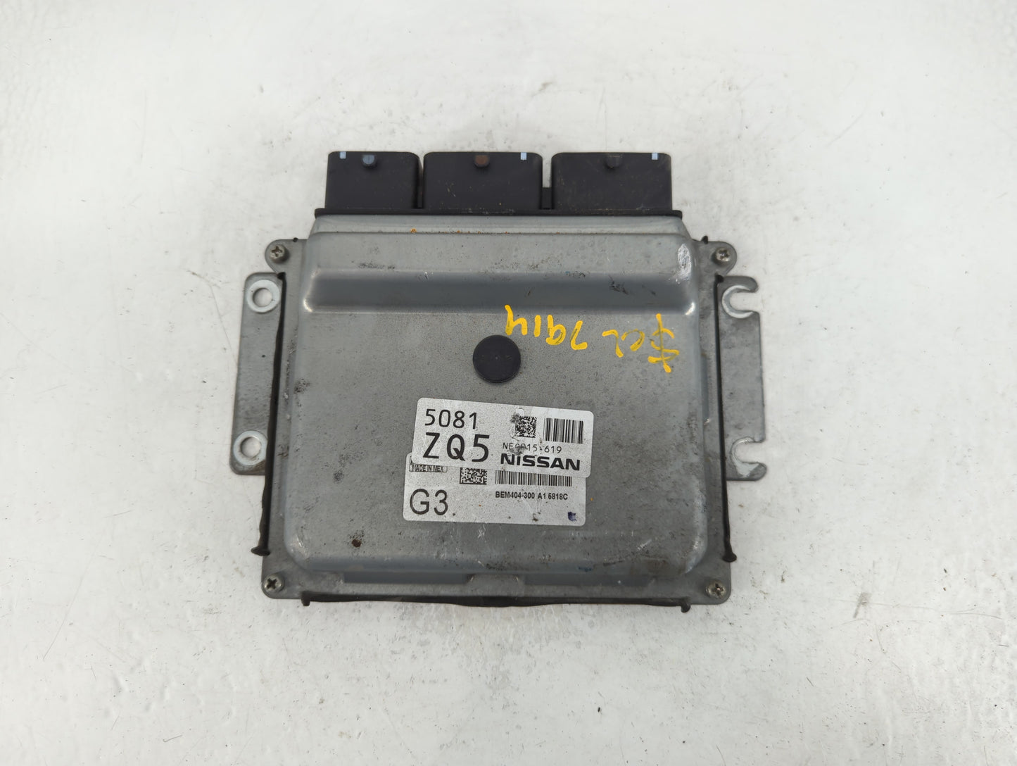 2013-2015 Nissan Sentra PCM Engine Control Computer ECU ECM PCU OEM P/N:7292ZQ5 NEC011-619 Fits Fits 2013 2014 2015 OEM Used