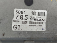 2013-2015 Nissan Sentra PCM Engine Control Computer ECU ECM PCU OEM P/N:7292ZQ5 NEC011-619 Fits Fits 2013 2014 2015 OEM Used