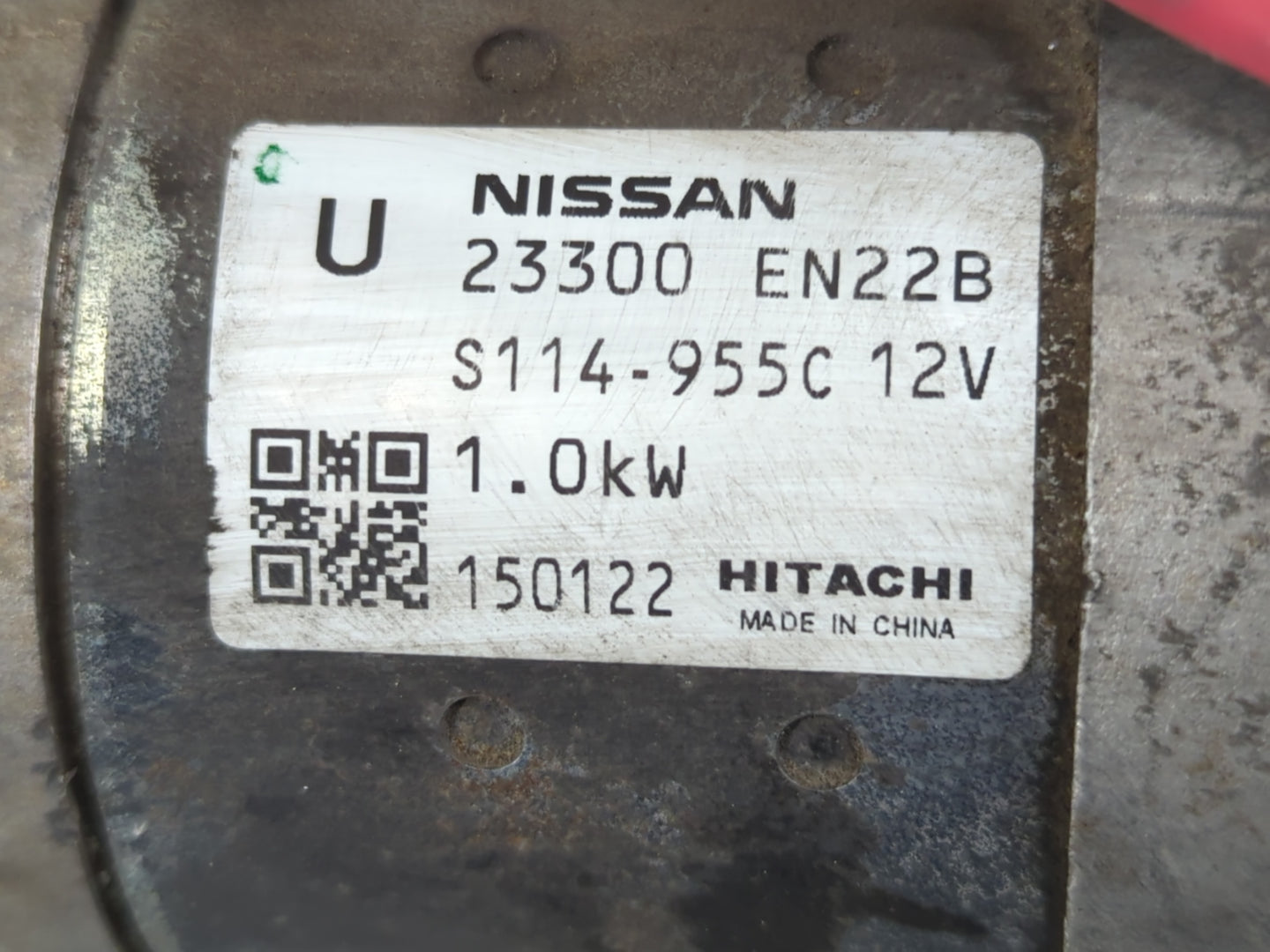 2013-2019 Nissan Sentra Car Starter Motor Solenoid OEM P/N:23300 EN22B Fits Fits 2013 2014 2015 2016 2017 2018 2019 2020 OEM