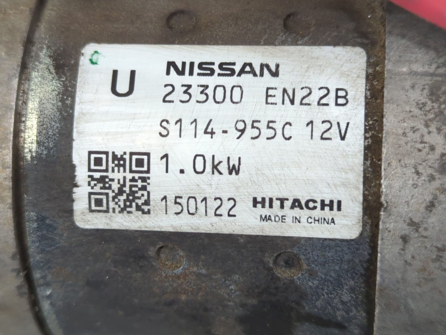 2013-2019 Nissan Sentra Car Starter Motor Solenoid OEM P/N:23300 EN22B Fits Fits 2013 2014 2015 2016 2017 2018 2019 2020 OEM