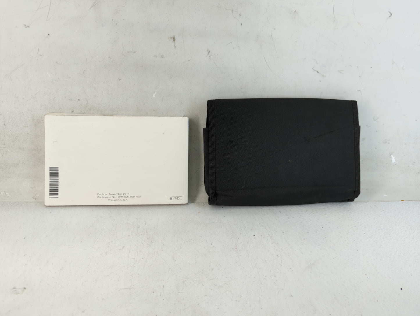 2015 Nissan Sentra Owners Manual Book Guide P/N:OM15EM 0B17U0 OEM Used Auto Parts - Oemusedautoparts1.com