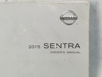 2015 Nissan Sentra Owners Manual Book Guide P/N:OM15EM 0B17U0 OEM Used Auto Parts - Oemusedautoparts1.com
