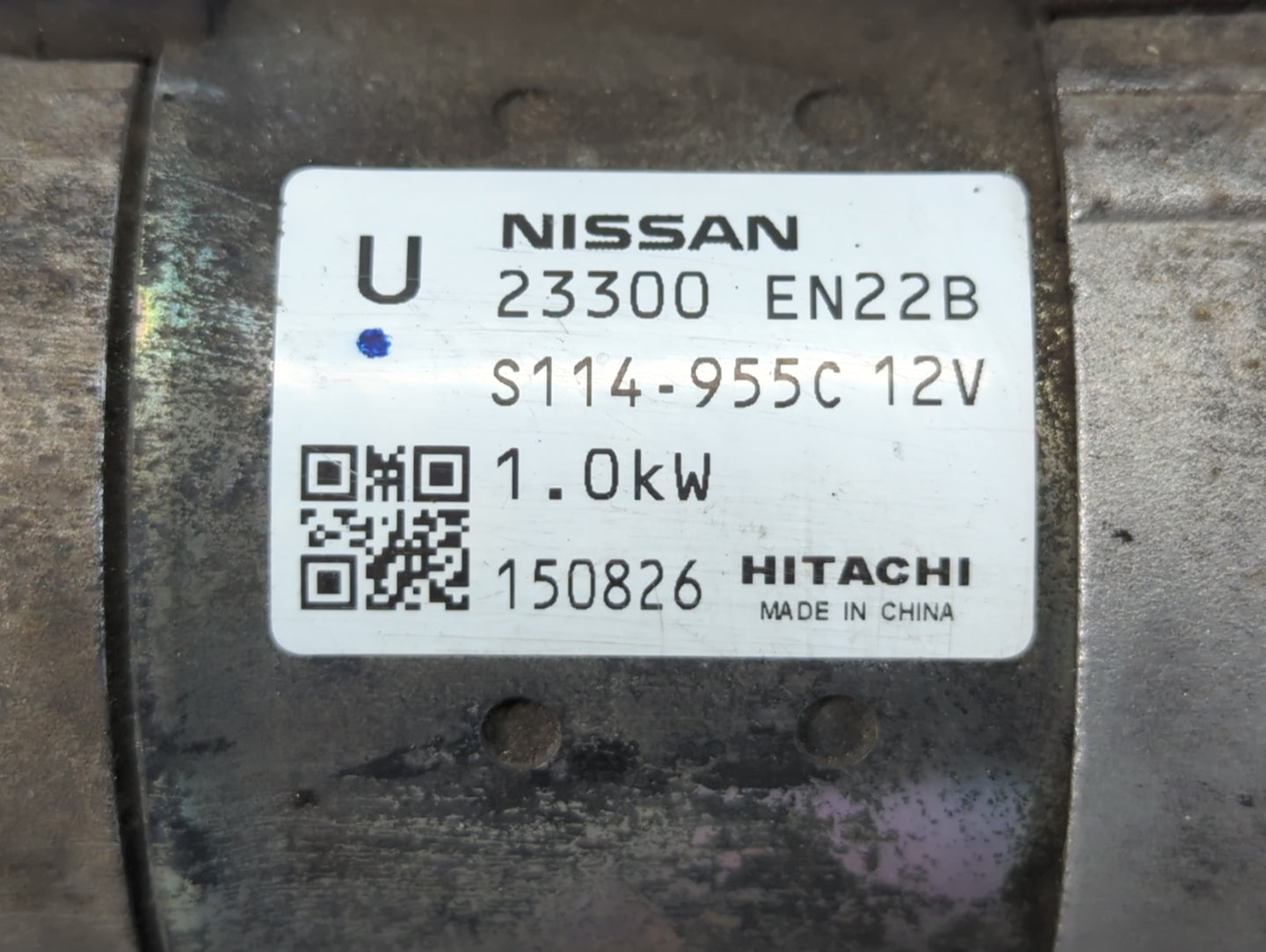 2013-2019 Nissan Sentra Car Starter Motor Solenoid OEM P/N:23300 EN22B Fits Fits 2013 2014 2015 2016 2017 2018 2019 2020 OEM