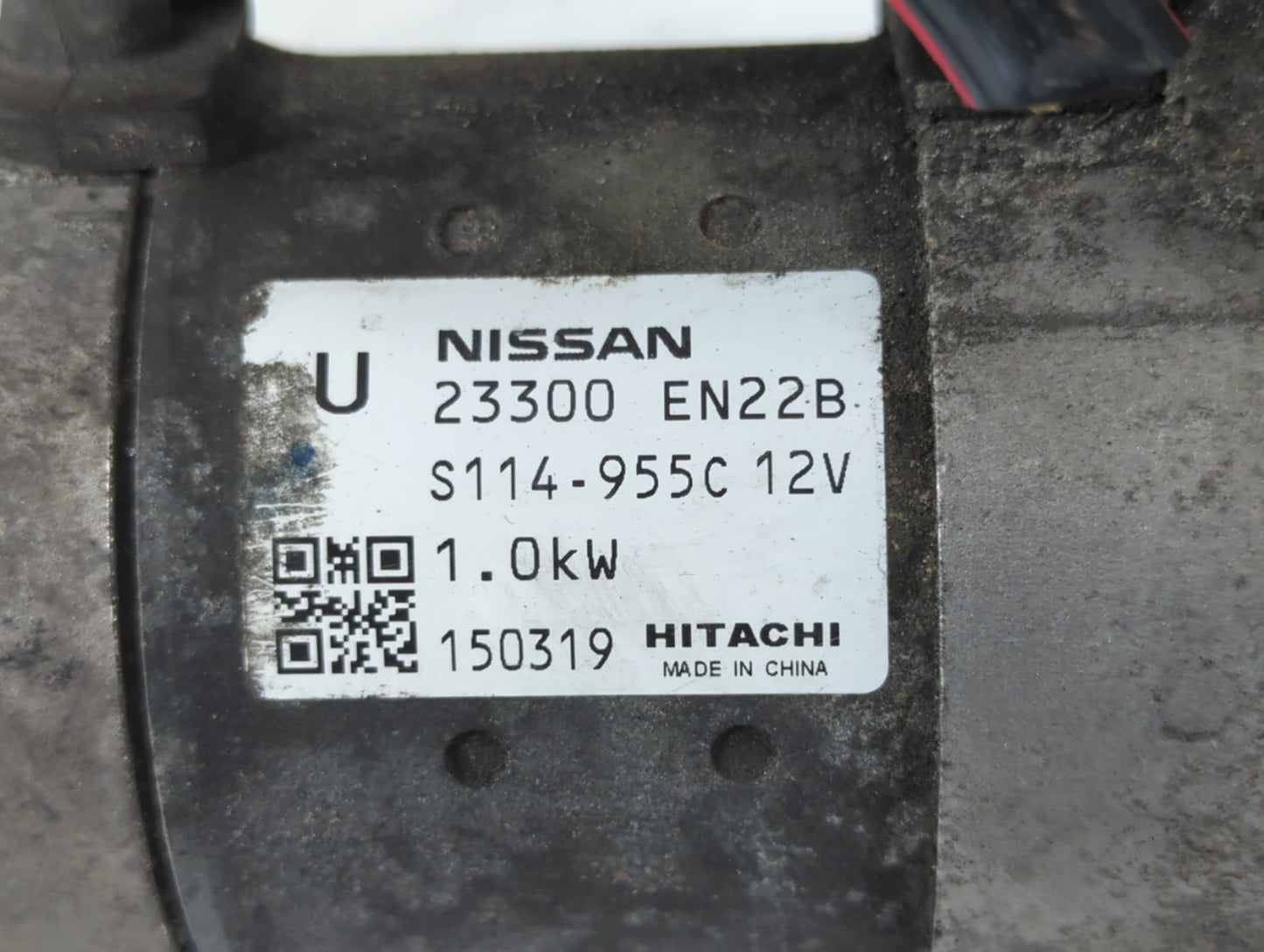 2013-2019 Nissan Sentra Car Starter Motor Solenoid OEM P/N:S114-955C 23300 EN22B Fits Fits 2013 2014 2015 2016 2017 2018 201
