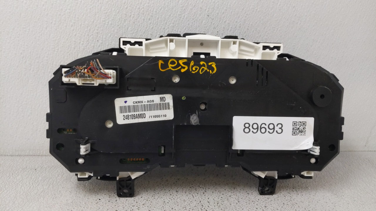 2014-2015 Nissan Sentra Instrument Cluster Speedometer Gauges P/N:248109AM0D Fits Fits 2014 2015 OEM Used Auto Parts - Oemus