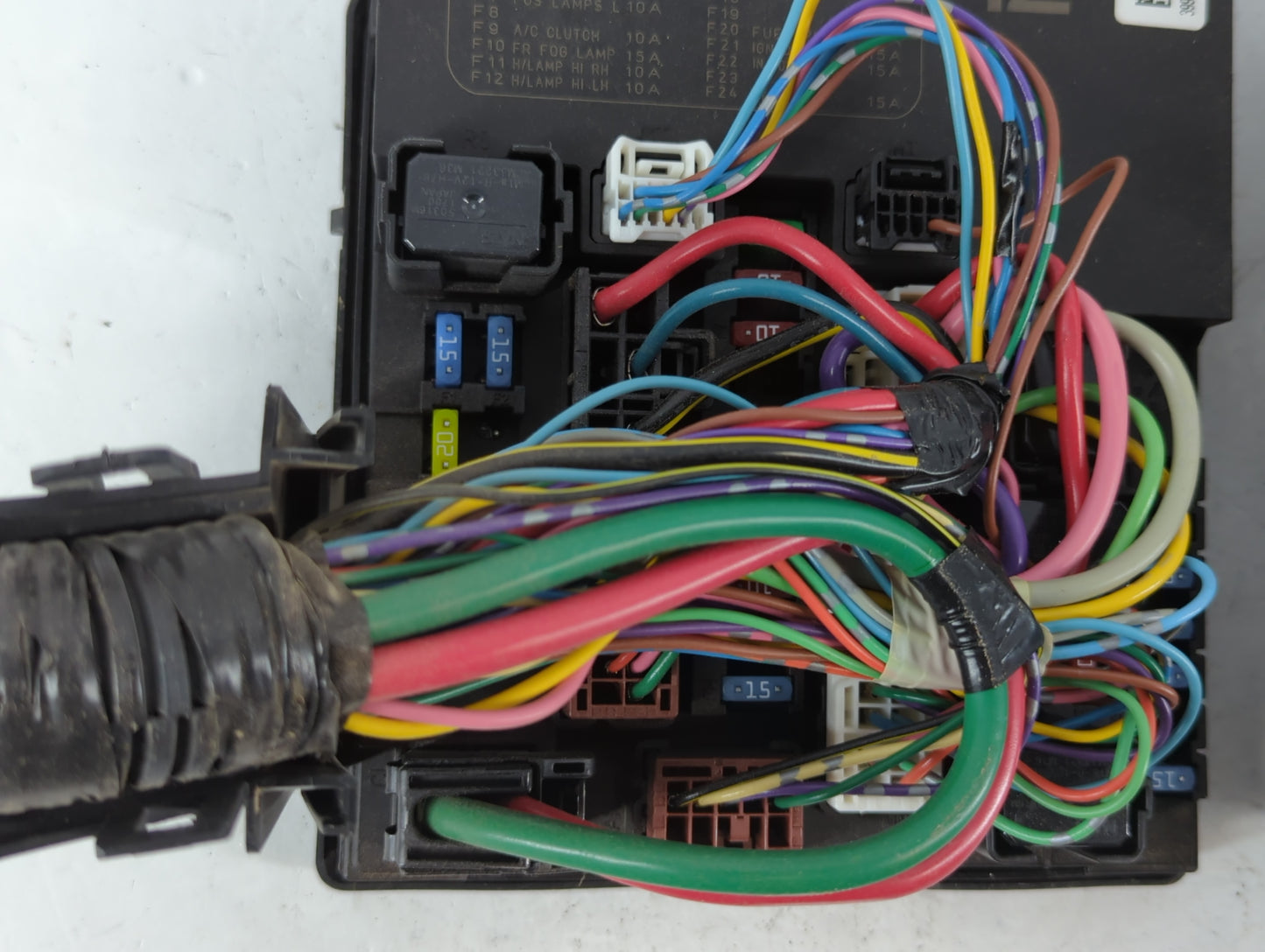 2013-2019 Nissan Sentra Fusebox Fuse Box Panel Relay Module P/N:PP-GF20+M10 3S0J00101 Fits Fits 2013 2014 2015 2016 2017 201