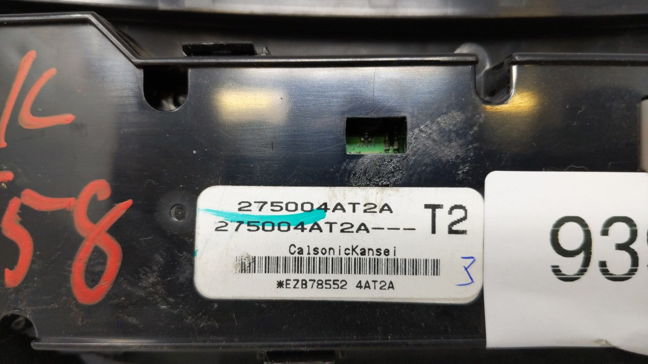 2015-2017 Nissan Sentra Climate Control Module Temperature AC/Heater Replacement P/N:275004AT2A Fits Fits 2015 2016 2017 OEM