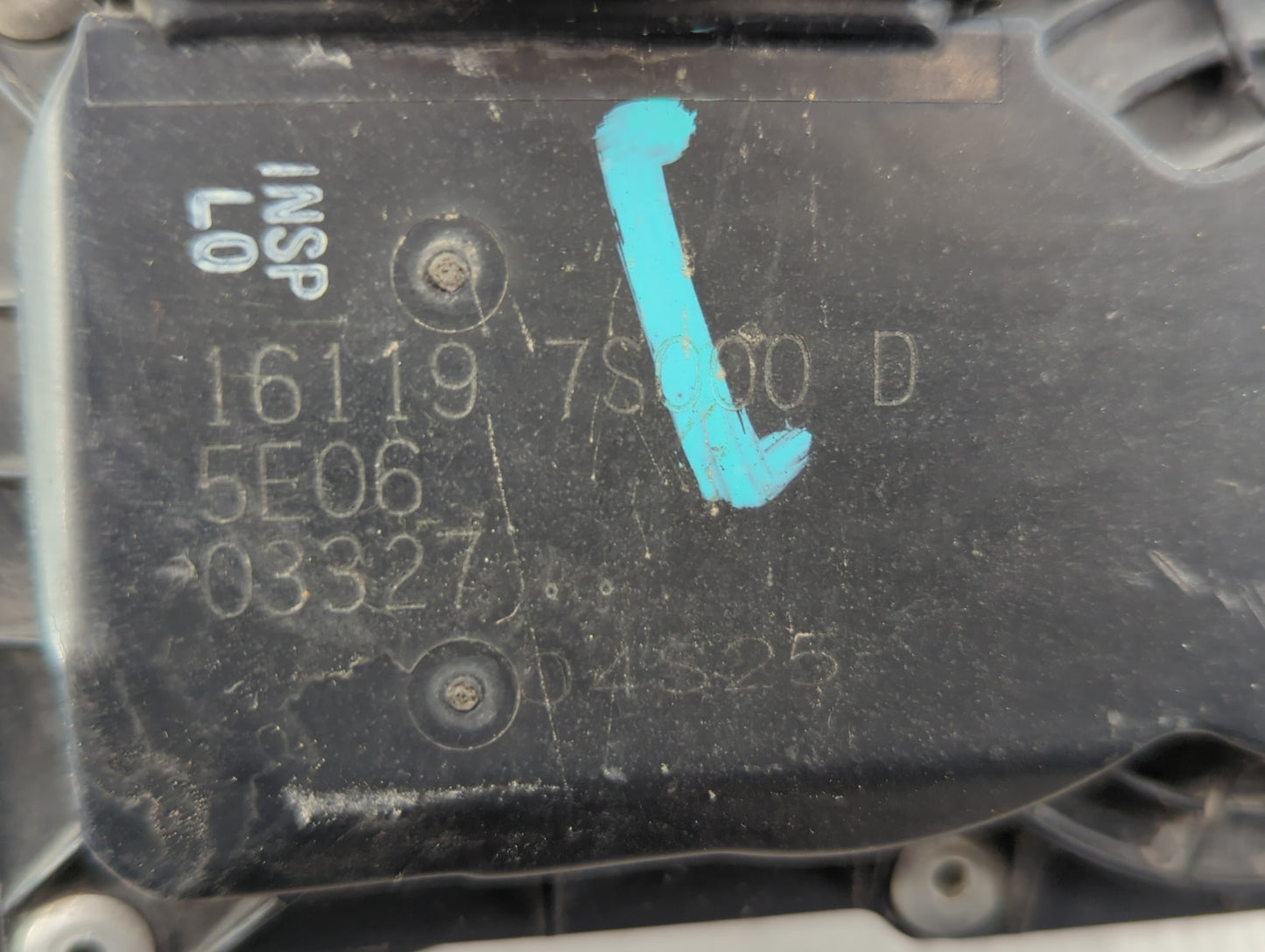 2013-2015 Nissan Titan Throttle Body P/N:16119 7S000 Fits Fits 2012 2013 2014 2015 2016 OEM Used Auto Parts - Oemusedautopar