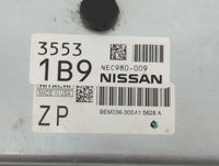 2014-2017 Nissan Versa PCM Engine Control Computer ECU ECM PCU OEM P/N:NEC980-009 Fits Fits 2014 2015 2016 2017 OEM Used Aut