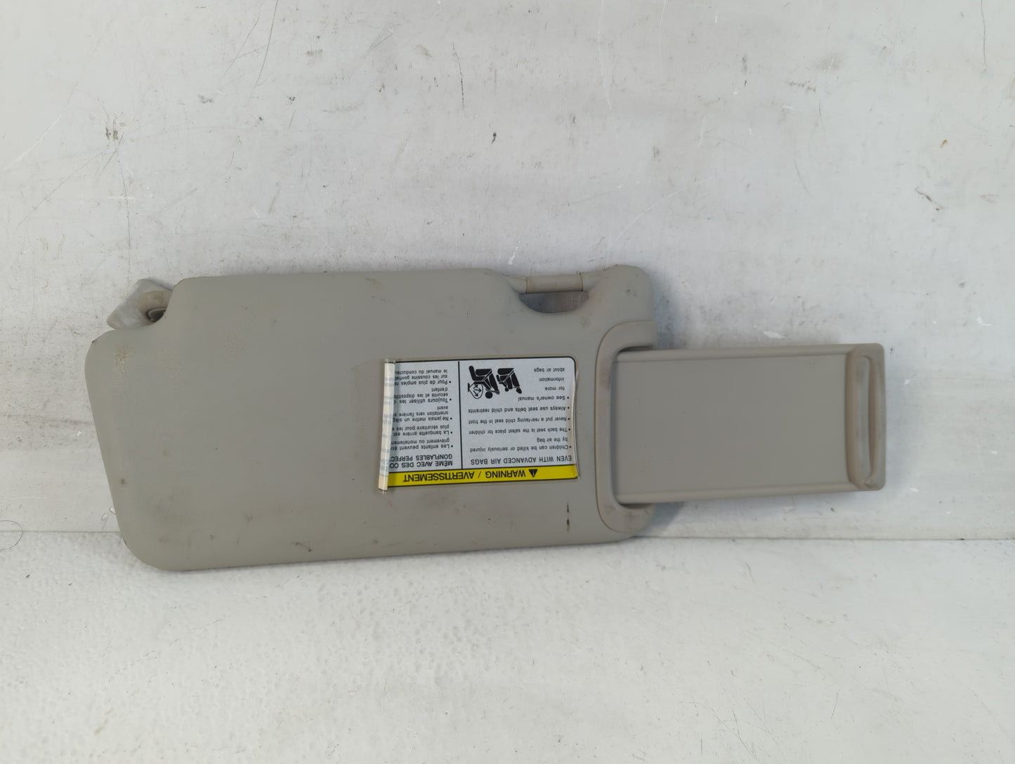 2012-2015 Nissan Versa Sun Visor Shade Replacement Passenger Right Mirror Fits Fits 2012 2013 2014 2015 OEM Used Auto Parts 