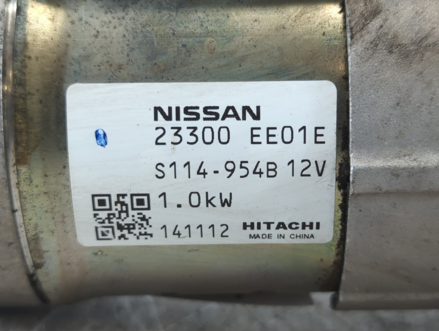 2012-2019 Nissan Versa Car Starter Motor Solenoid OEM P/N:23300 EE01E Fits Fits 2012 2013 2014 2015 2016 2017 2018 2019 OEM 