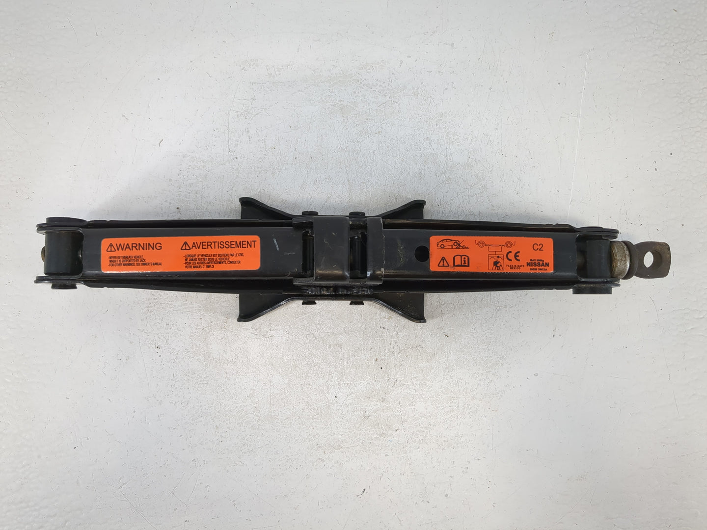 2015 Nissan Versa Spare Scissor Car Jack - Oemusedautoparts1.com