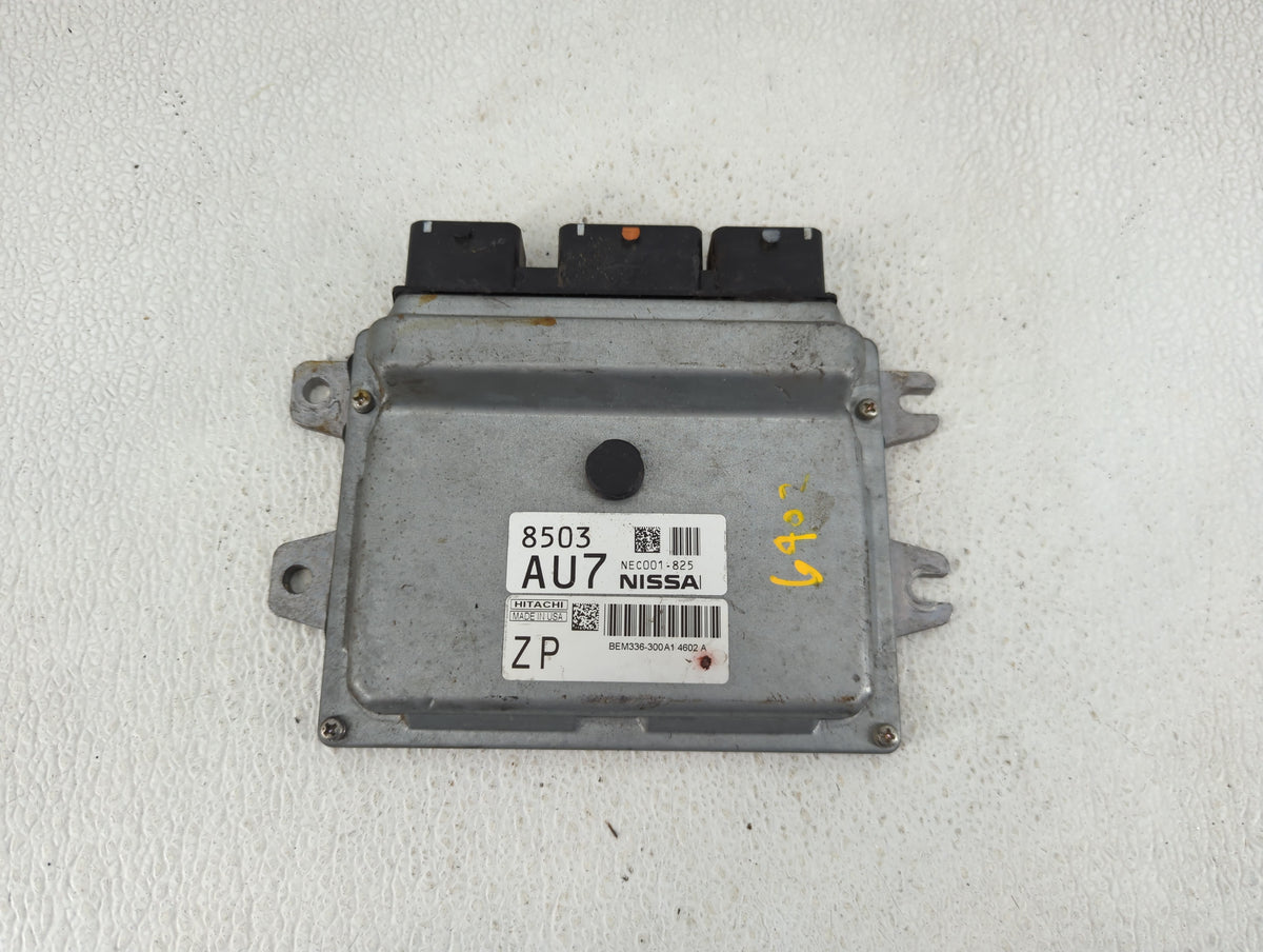 2014-2018 Nissan Versa PCM Engine Control Computer ECU ECM PCU OEM P/N:NEC001-825 Fits 2014 2015 2016 2017 2018 OEM Used Aut