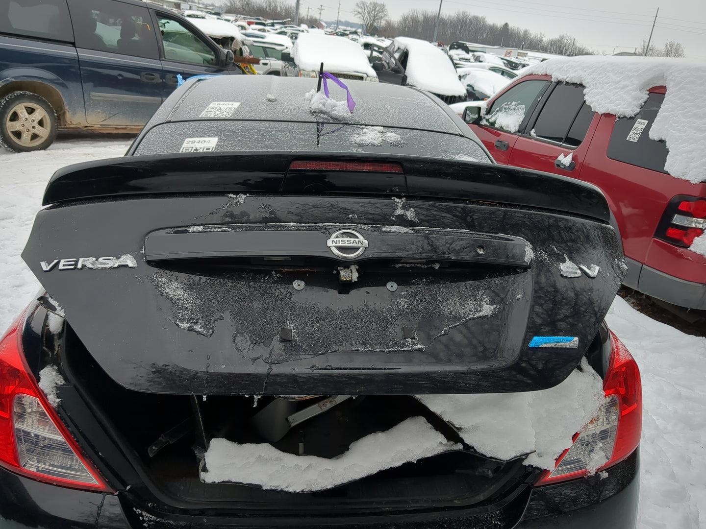 2012-2018 Nissan Versa Trunk/decklid/hatch/tailgate Oem 1259880 - Oemusedautoparts1.com