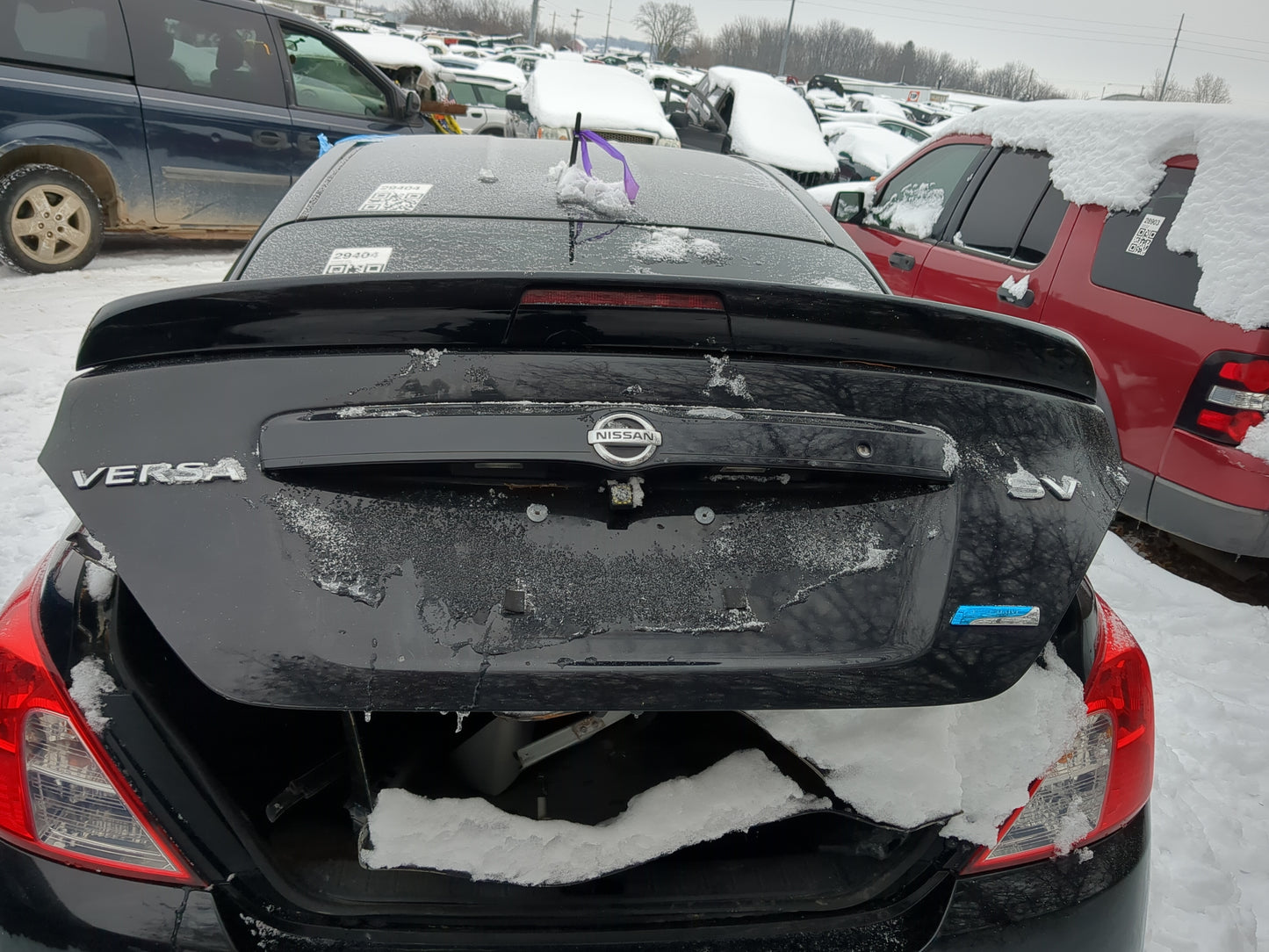 2012-2018 Nissan Versa Trunk/decklid/hatch/tailgate Oem 1259880 - Oemusedautoparts1.com