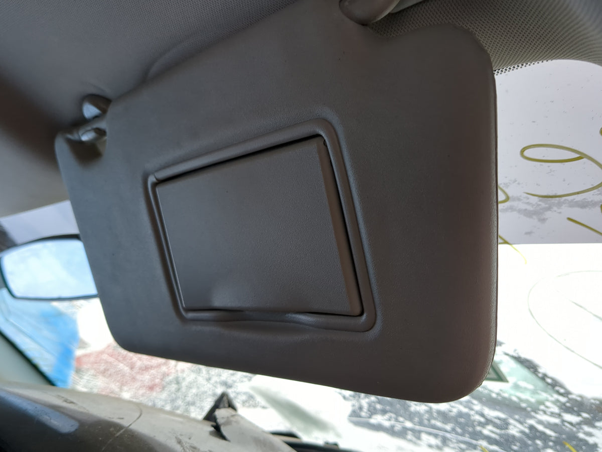 2012-2015 Nissan Versa Sun Visor Shade Replacement Passenger Right Mirror Fits Fits 2012 2013 2014 2015 OEM Used Auto Parts 