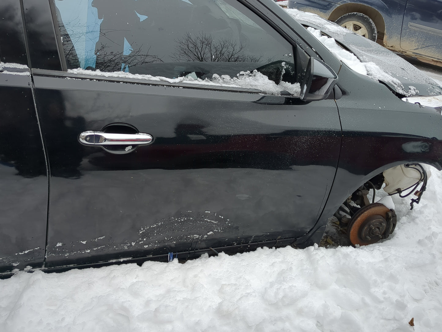 2012-2019 Nissan Versa Passenger Front Door Oem 1259951 - Oemusedautoparts1.com