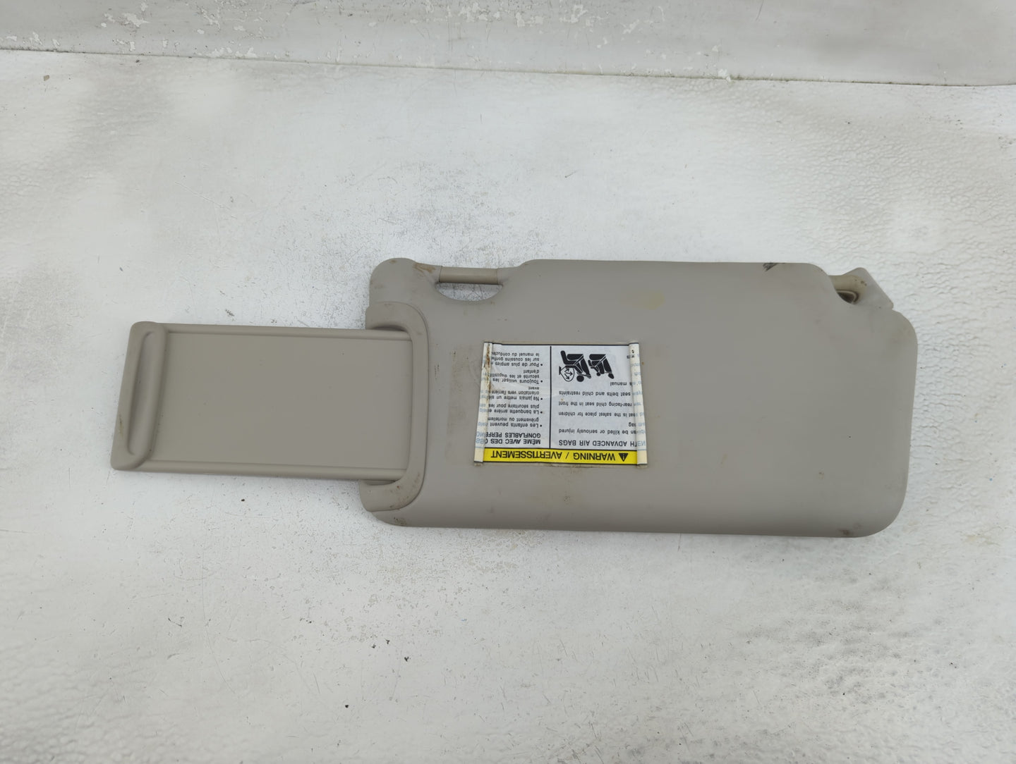 2012-2015 Nissan Versa Sun Visor Shade Replacement Driver Left Mirror Fits Fits 2012 2013 2014 2015 OEM Used Auto Parts - Oe