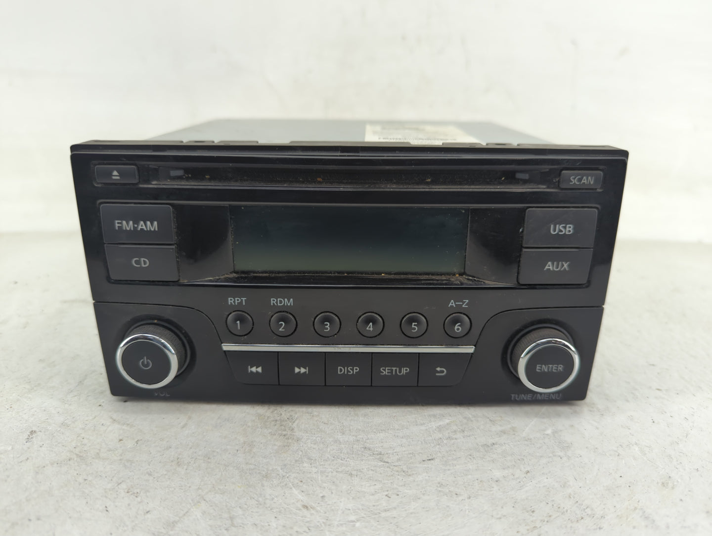 2015-2018 Nissan Versa Radio AM FM Cd Player Receiver Replacement P/N:28185 9MC1A Fits Fits 2015 2016 2017 2018 OEM Used Aut