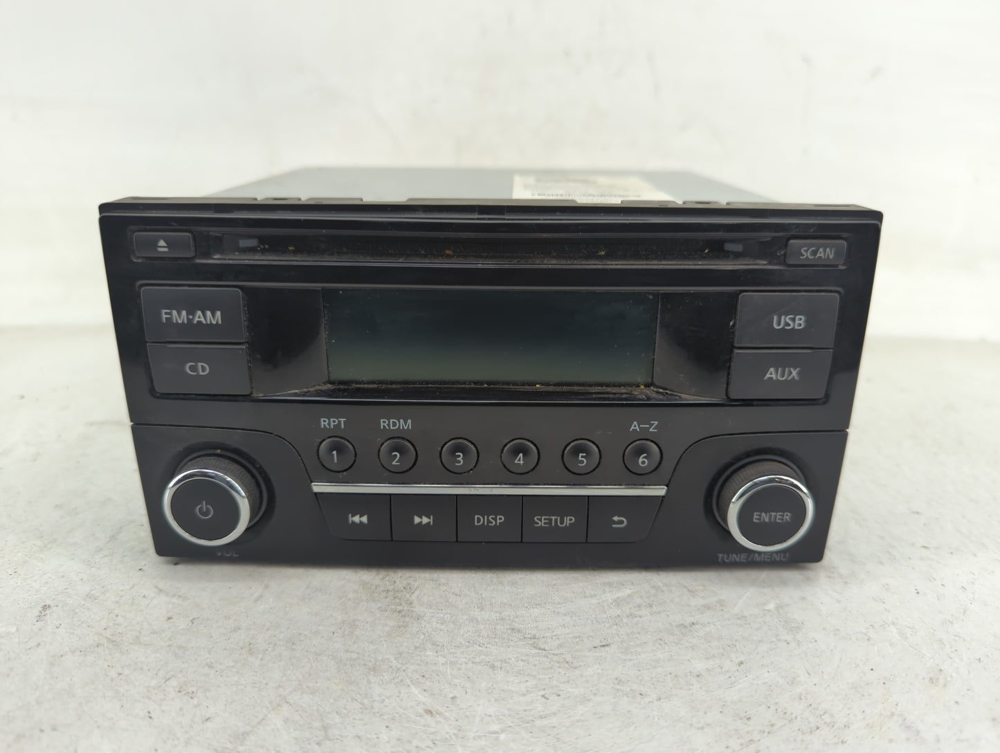 2015-2018 Nissan Versa Radio AM FM Cd Player Receiver Replacement P/N:28185 9MC1A Fits Fits 2015 2016 2017 2018 OEM Used Aut