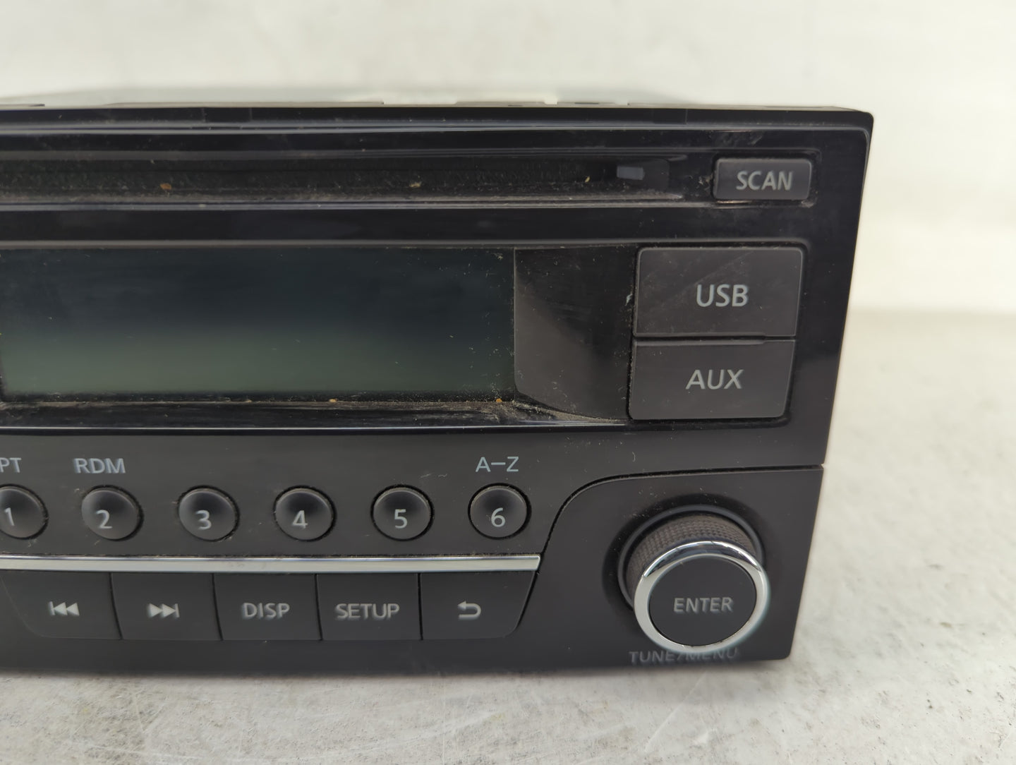 2015-2018 Nissan Versa Radio AM FM Cd Player Receiver Replacement P/N:28185 9MC1A Fits Fits 2015 2016 2017 2018 OEM Used Aut
