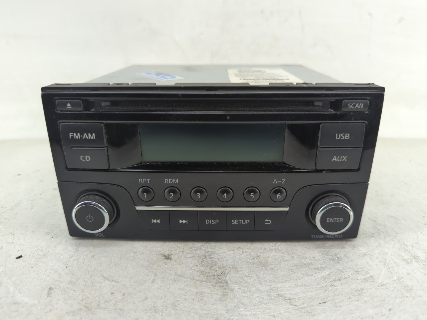 2015-2018 Nissan Versa Radio AM FM Cd Player Receiver Replacement P/N:28185 9MC1A Fits Fits 2015 2016 2017 2018 OEM Used Aut