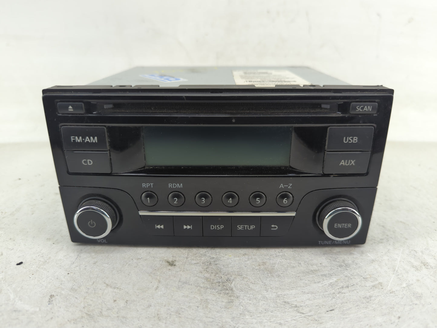 2015-2018 Nissan Versa Radio AM FM Cd Player Receiver Replacement P/N:28185 9MC1A Fits Fits 2015 2016 2017 2018 OEM Used Aut