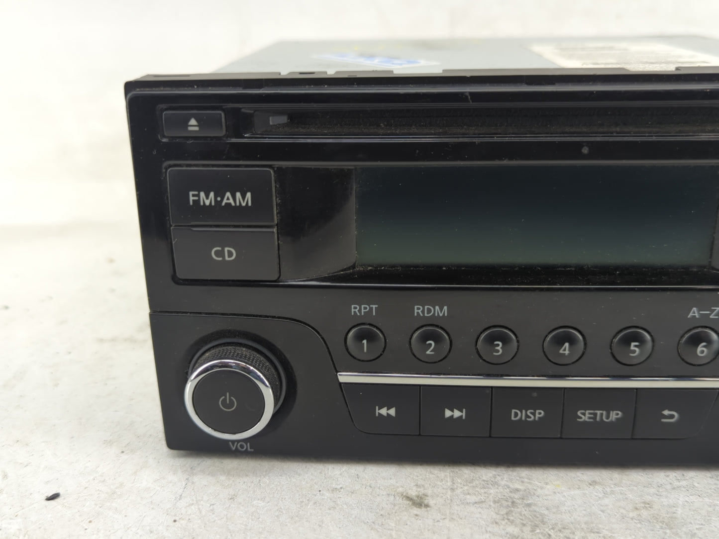 2015-2018 Nissan Versa Radio AM FM Cd Player Receiver Replacement P/N:28185 9MC1A Fits Fits 2015 2016 2017 2018 OEM Used Aut
