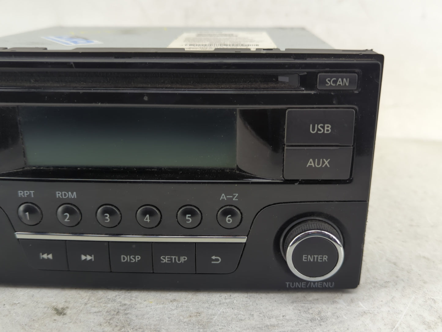 2015-2018 Nissan Versa Radio AM FM Cd Player Receiver Replacement P/N:28185 9MC1A Fits Fits 2015 2016 2017 2018 OEM Used Aut