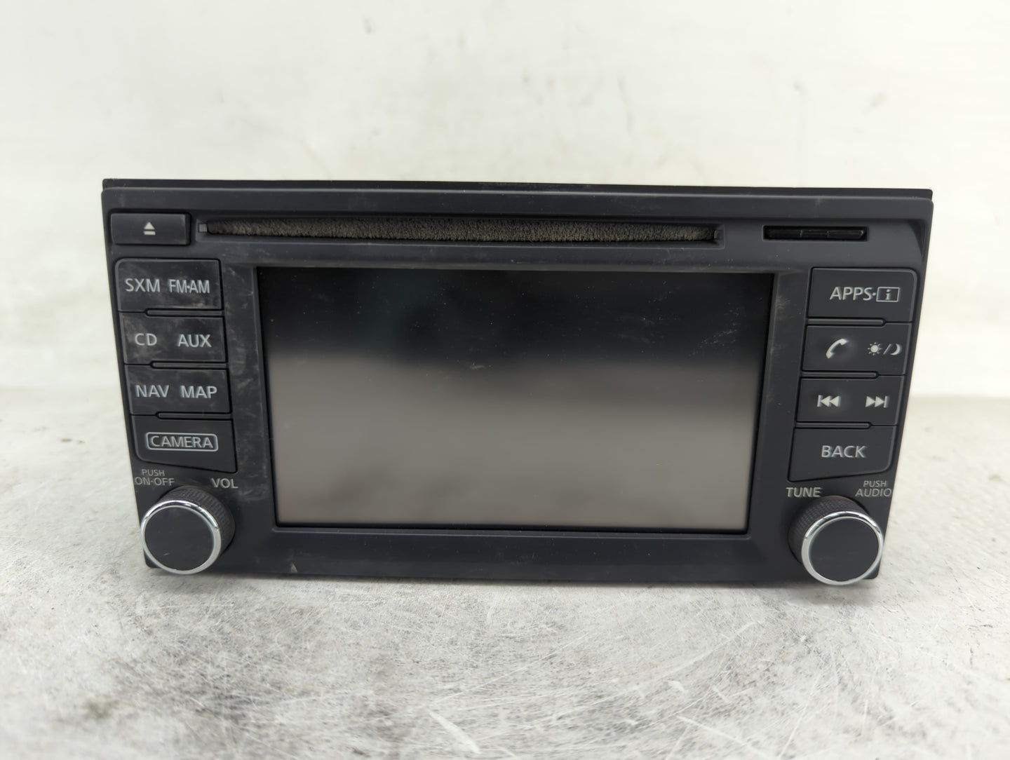 2015 Nissan Versa Radio AM FM Cd Player Receiver Replacement P/N:259159JE0ARX 7 612 651 305 Fits Fits 2014 OEM Used Auto Par