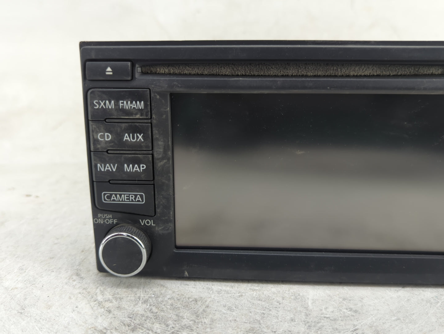 2015 Nissan Versa Radio AM FM Cd Player Receiver Replacement P/N:259159JE0ARX 7 612 651 305 Fits Fits 2014 OEM Used Auto Par