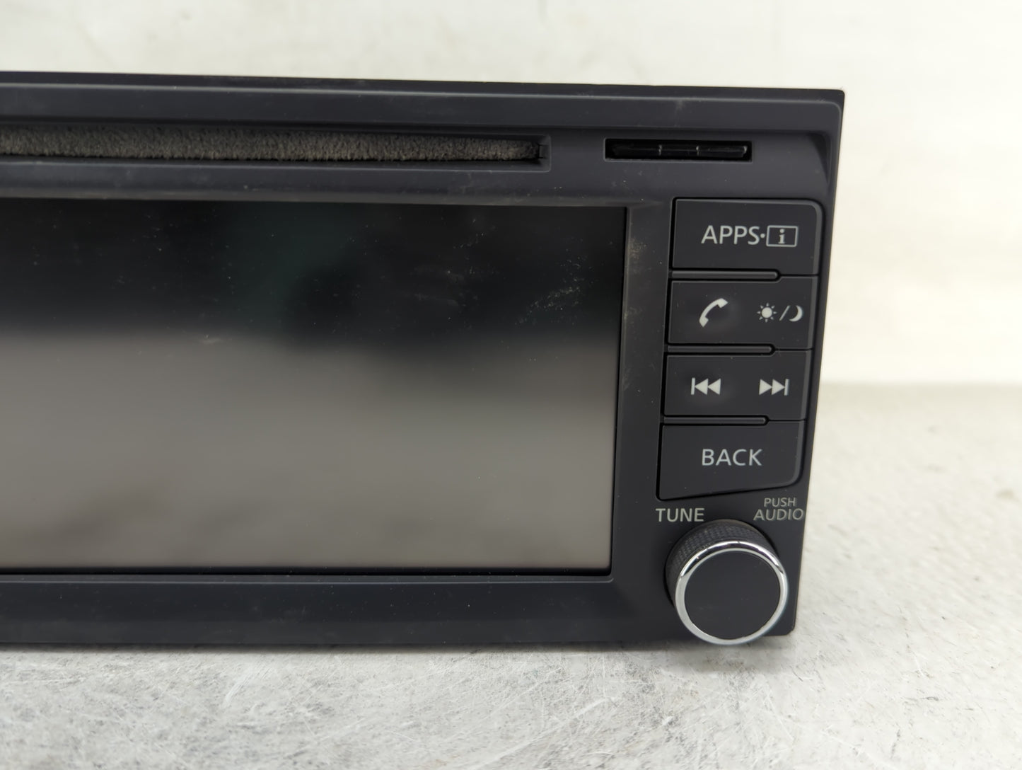 2015 Nissan Versa Radio AM FM Cd Player Receiver Replacement P/N:259159JE0ARX 7 612 651 305 Fits Fits 2014 OEM Used Auto Par