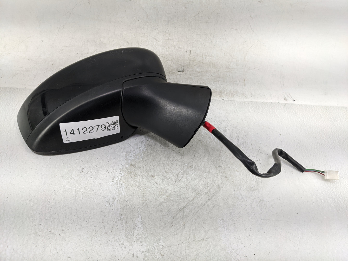 Nissan Versa Passenger Right Side View Manual Door Mirror Black - Oemusedautoparts1.com