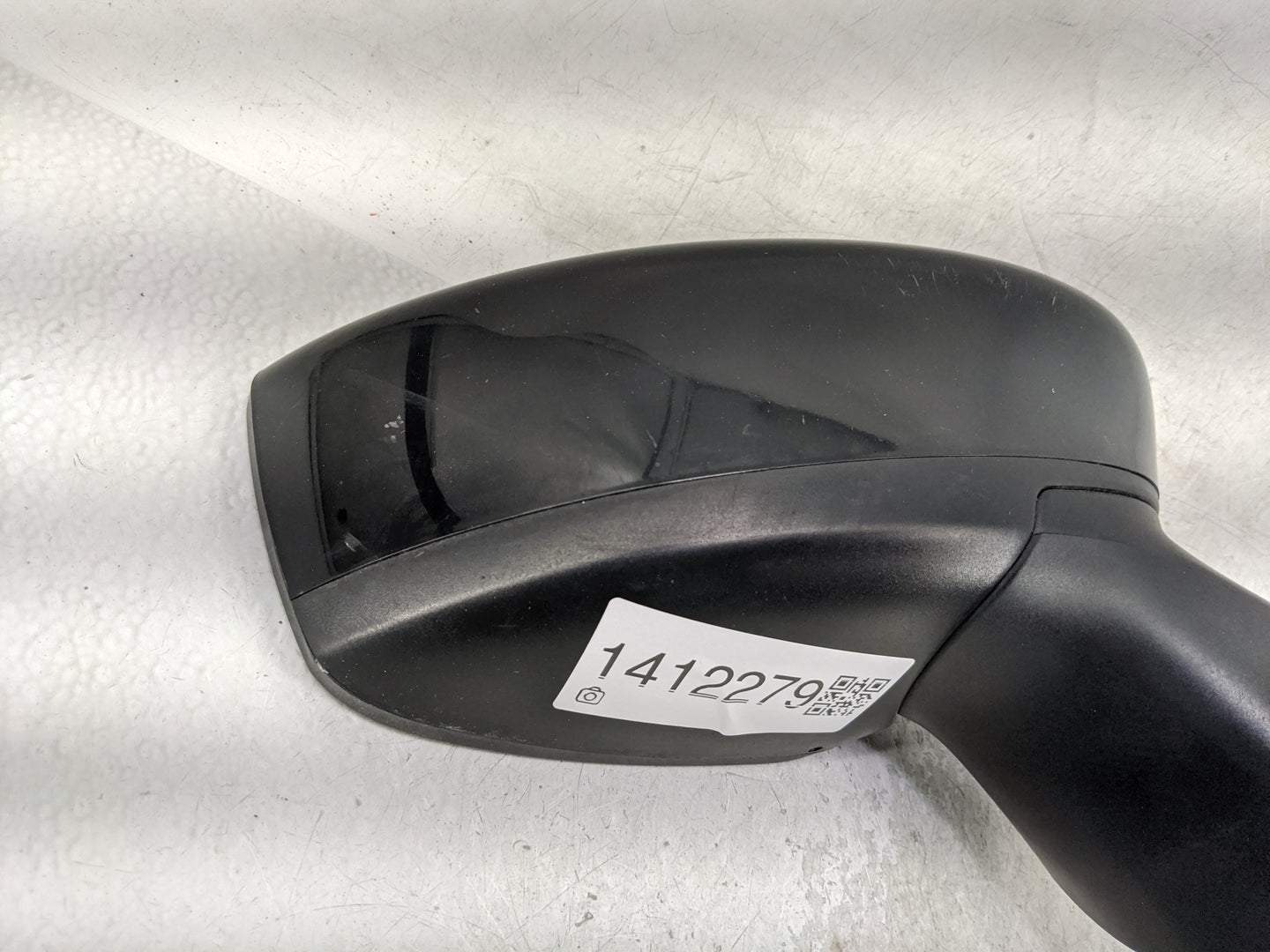 Nissan Versa Passenger Right Side View Manual Door Mirror Black - Oemusedautoparts1.com