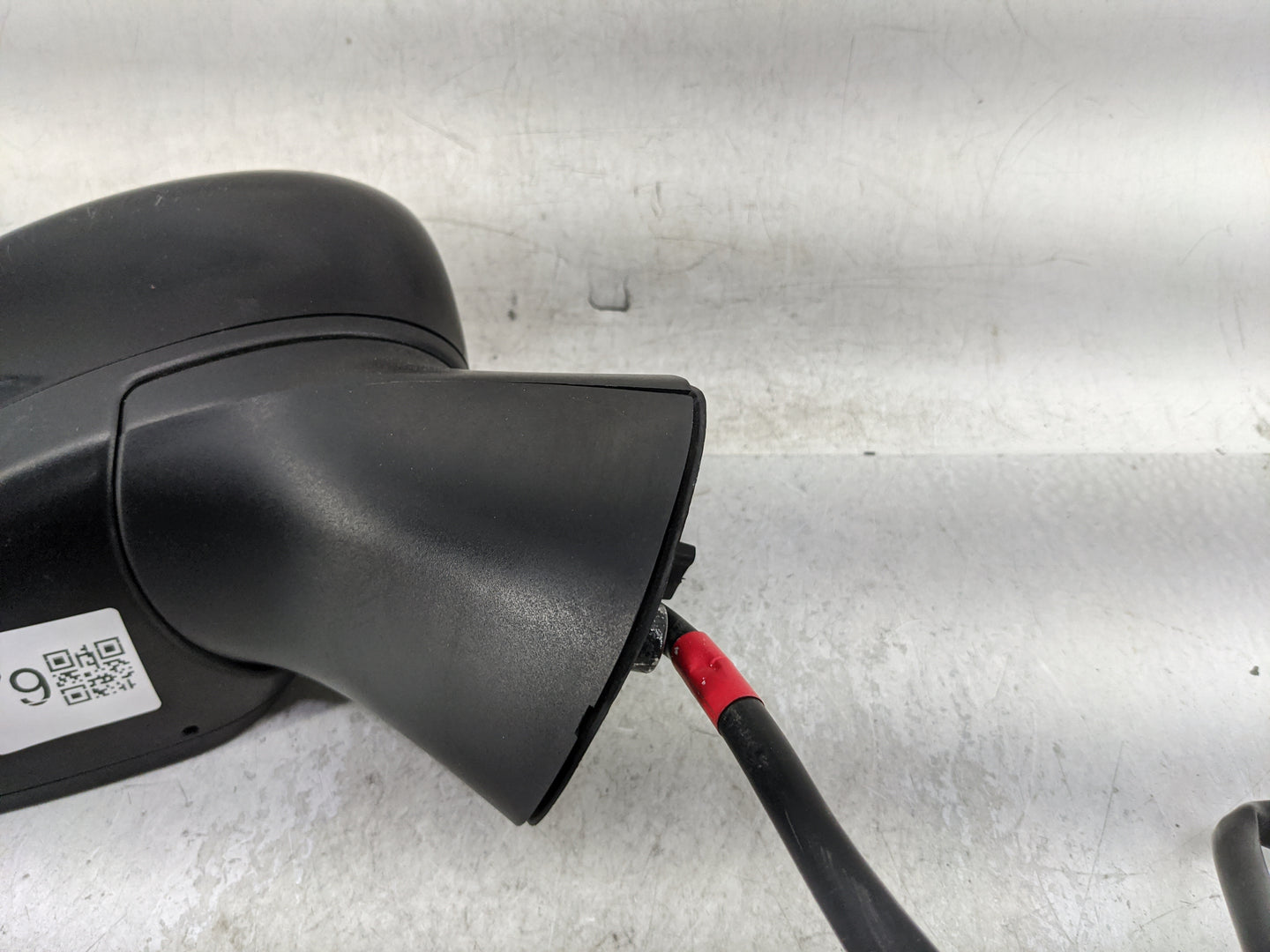 Nissan Versa Passenger Right Side View Manual Door Mirror Black - Oemusedautoparts1.com
