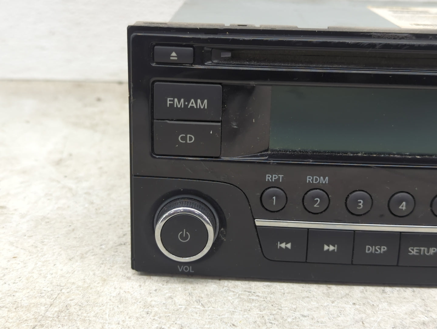 2015-2016 Nissan Versa Radio AM FM Cd Player Receiver Replacement P/N:281859MC1A PN-3653 Fits Fits 2015 2016 OEM Used Auto P