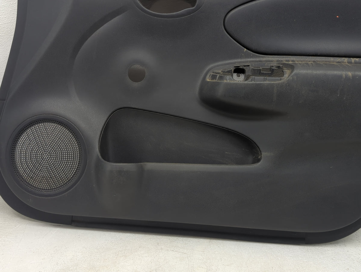 2015 Nissan Versa Front Right Passenger Interior Door Panel Trim Black - Oemusedautoparts1.com