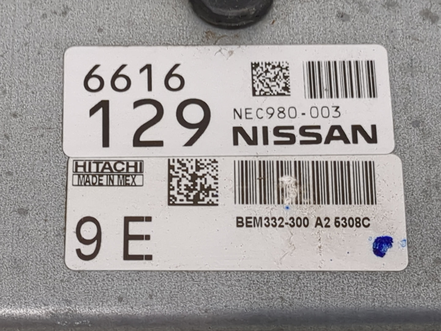 2014-2018 Nissan Versa PCM Engine Control Computer ECU ECM PCU OEM P/N:NEC980-003 Fits Fits 2014 2015 2016 2017 2018 OEM Use