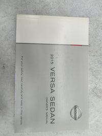2015 Nissan Versa Owners Manual Book Guide P/N:OM15EM0N17U0 OEM Used Auto Parts - Oemusedautoparts1.com
