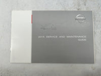 2015 Nissan Versa Owners Manual Book Guide P/N:OM15EM 0N17U0 OEM Used Auto Parts - Oemusedautoparts1.com