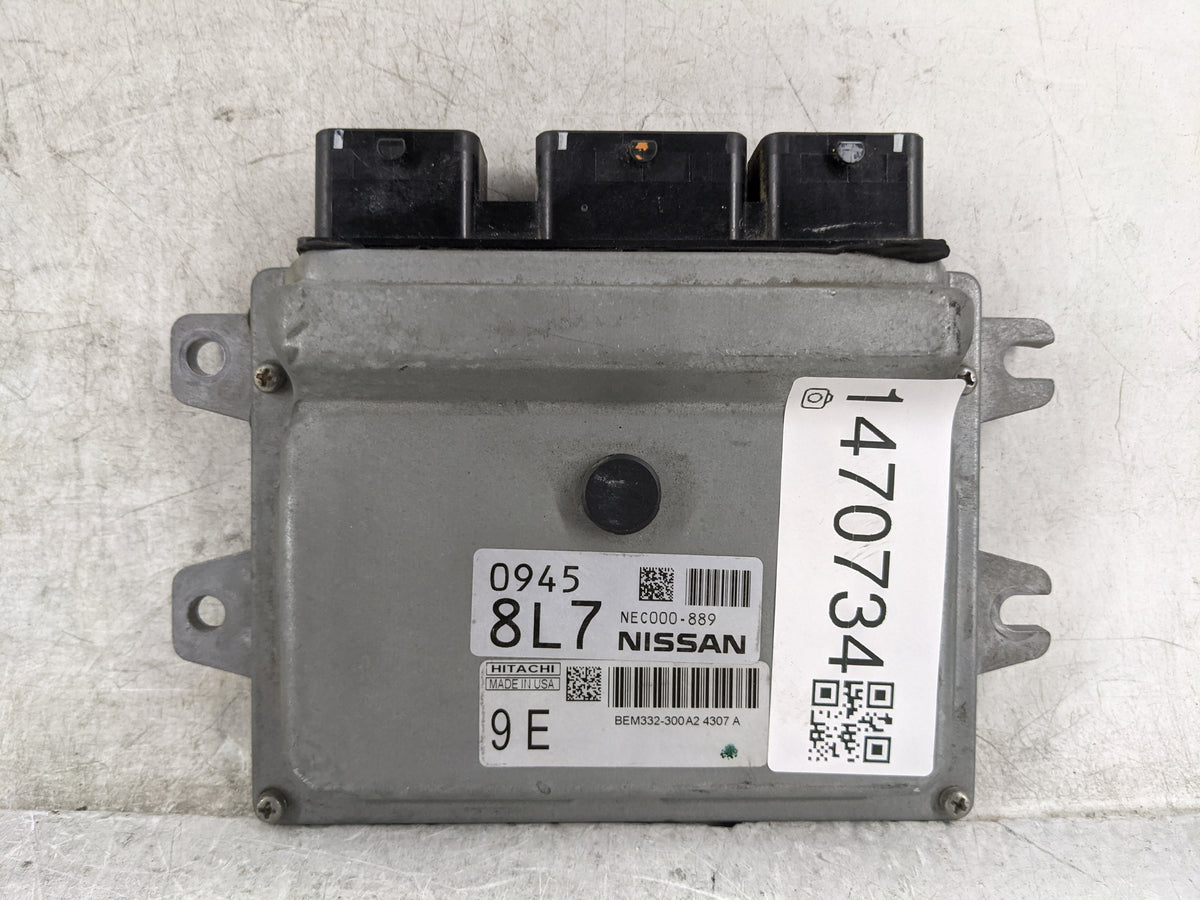 2014-2018 Nissan Versa PCM Engine Control Computer ECU ECM PCU OEM P/N:NEC000-889 BEM332-300A2 Fits 2014 2015 2016 2017 2018