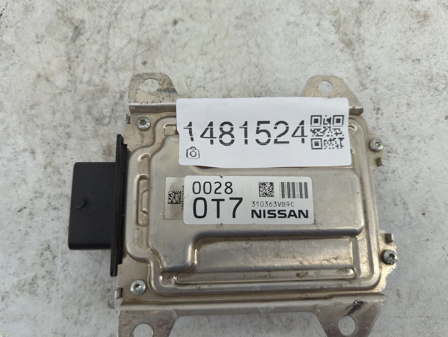 2017-2018 Nissan Versa Transmission Control Module Tcu Tcm 1481524 - Oemusedautoparts1.com
