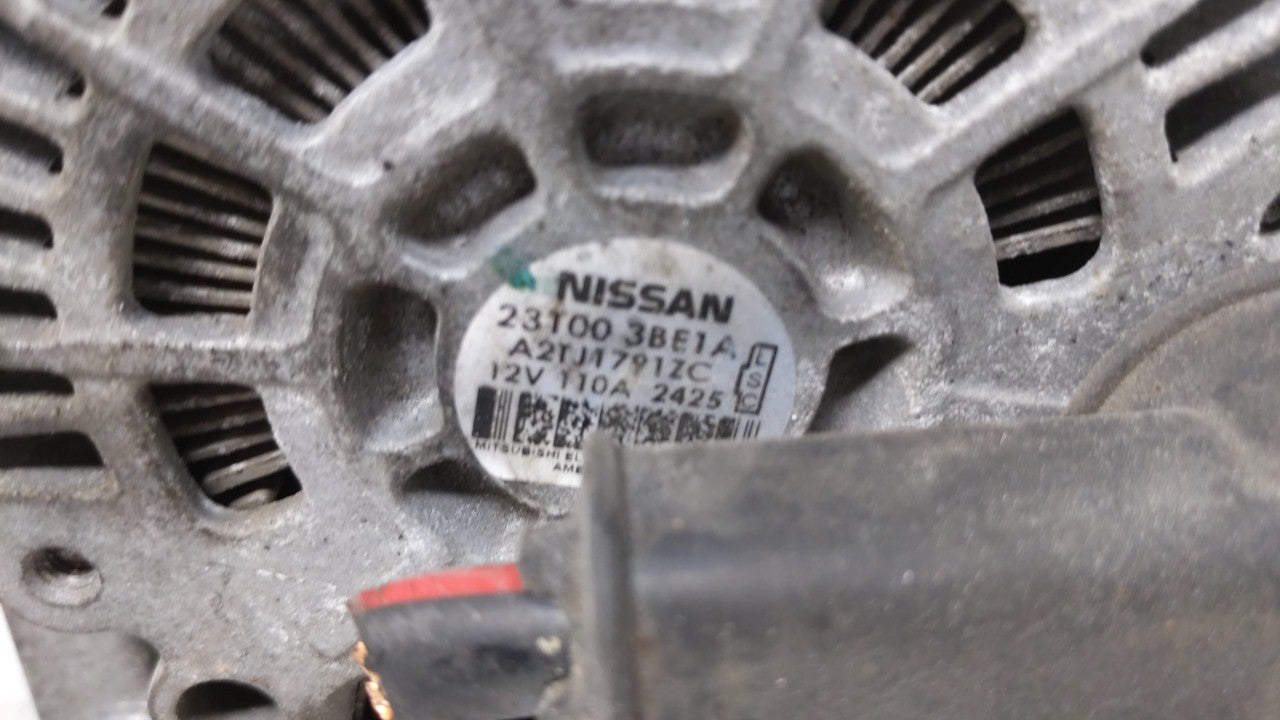 2012-2019 Nissan Versa Alternator Replacement Generator Charging Assembly Engine OEM P/N:23100 3BE1A Fits OEM Used Auto Part