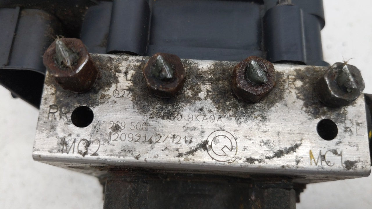 2013 Nissan Versa ABS Pump Control Module Replacement P/N:47660 9KA0A 476609KA0A, 47660 9KAOA, 476609KAOA Fits OEM Used Auto