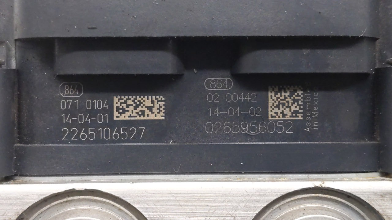 2015-2019 Nissan Versa ABS Pump Control Module Replacement P/N:47660 9KS0A 47660 9KL0A Fits Fits 2015 2016 2017 2018 2019 OE