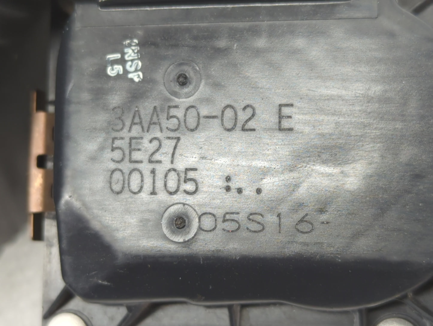 2012-2019 Nissan Versa Throttle Body P/N:3AA50-02 B 3AA50-02 C, 3AA50-02 F Fits Fits 2012 2013 2014 2015 2016 2017 2018 2019